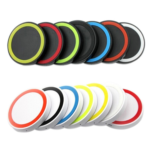 WL004 Colourful round wireless chargr 