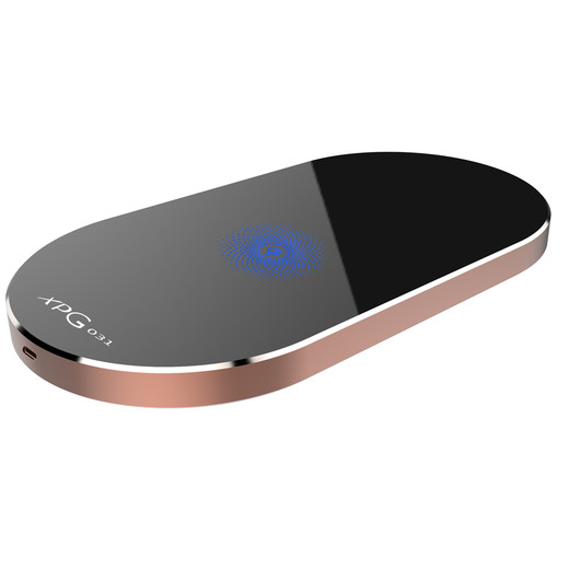 WL031 CNC 3 Coils Aluminium wireless charger