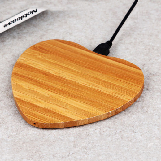 WL012 Wood square environmental wireless charger 