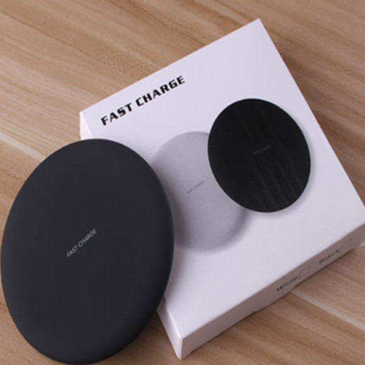 WL054 Rubber finished table fast wireless charger 