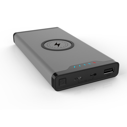 WLP014 8000mah Dual output ,type-C input wireless power bank