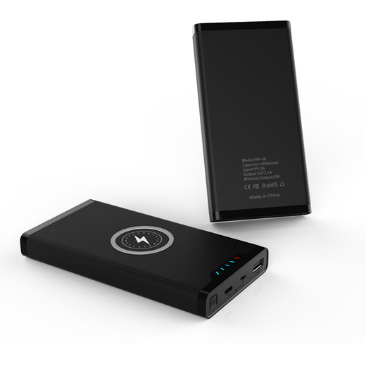 WLP014 8000mah Dual output ,type-C input wireless power bank