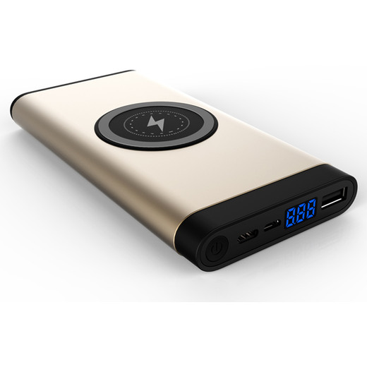 WLP015 8000mah Dual output ,type-C input wireless power bank