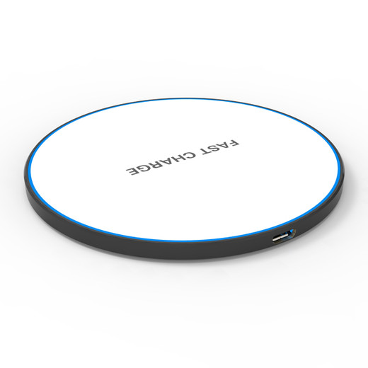 WL076 10W fast ultrathin Aluminium wireless charger