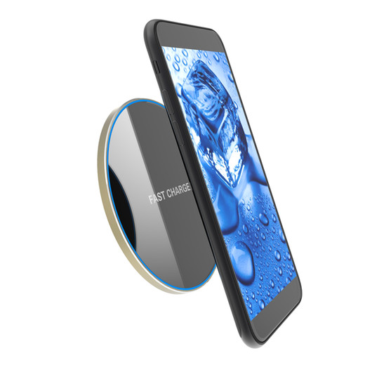 WL076 10W fast ultrathin Aluminium wireless charger