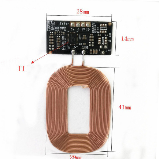 WLRW Micro-USB  Wireless receiver coil