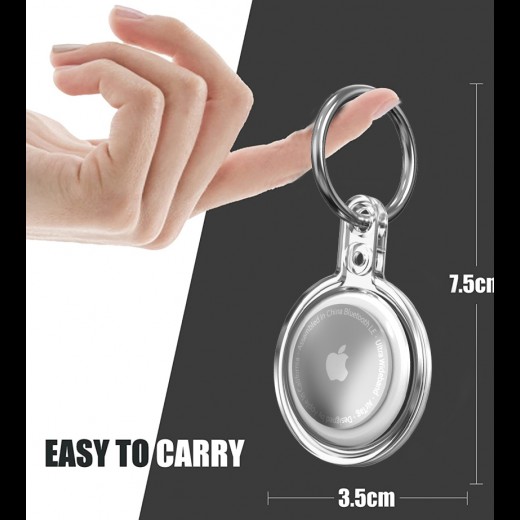 Mobile phone anti-loss tracker, portable key chain TPU protection cover anti-loss